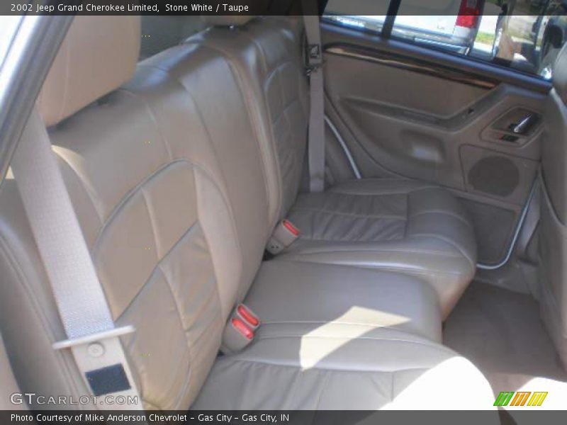 Stone White / Taupe 2002 Jeep Grand Cherokee Limited