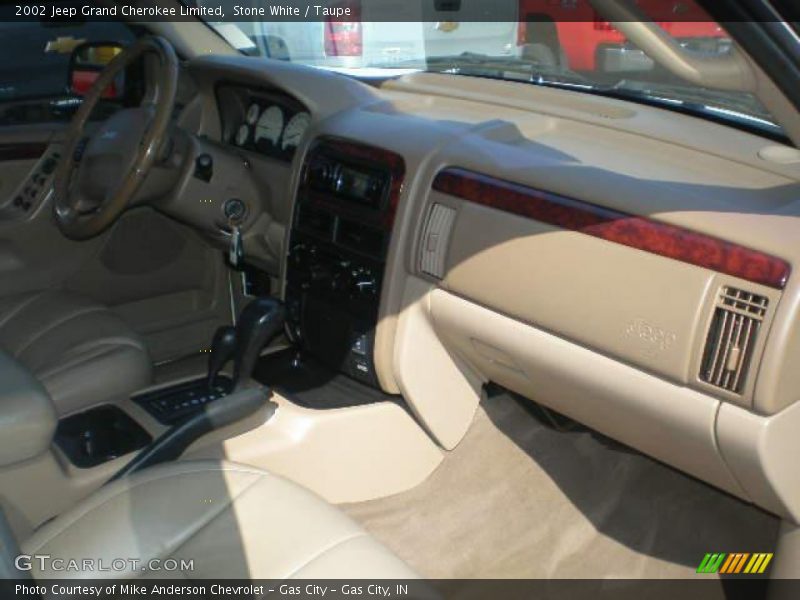 Stone White / Taupe 2002 Jeep Grand Cherokee Limited