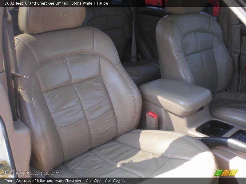 Stone White / Taupe 2002 Jeep Grand Cherokee Limited