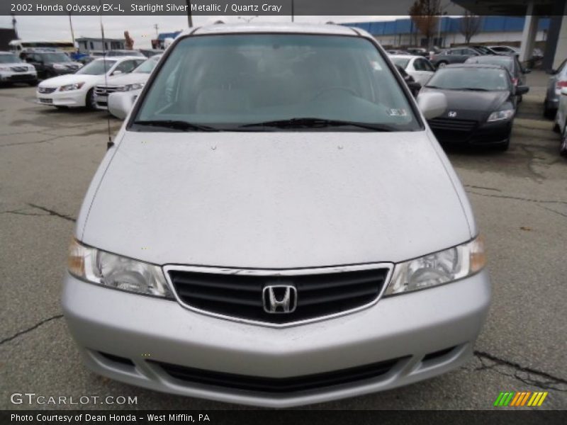 Starlight Silver Metallic / Quartz Gray 2002 Honda Odyssey EX-L