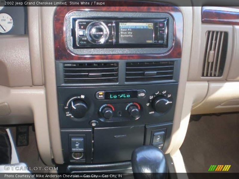 Stone White / Taupe 2002 Jeep Grand Cherokee Limited