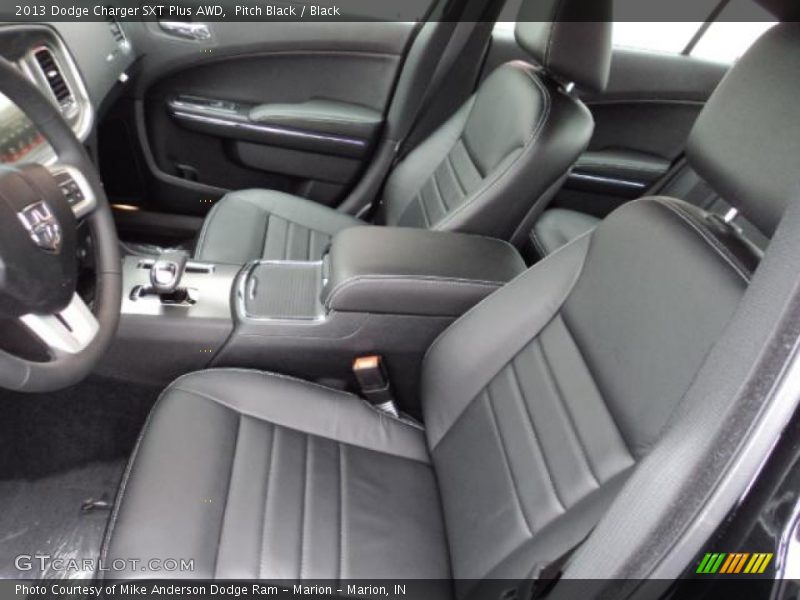 Front Seat of 2013 Charger SXT Plus AWD