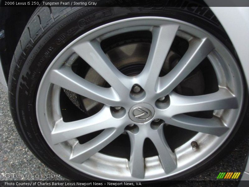 Tungsten Pearl / Sterling Gray 2006 Lexus IS 250