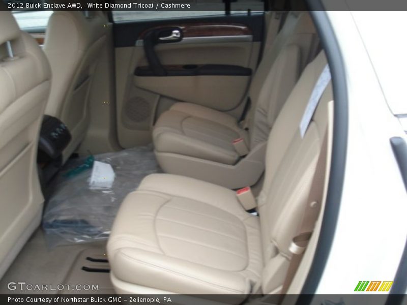 White Diamond Tricoat / Cashmere 2012 Buick Enclave AWD