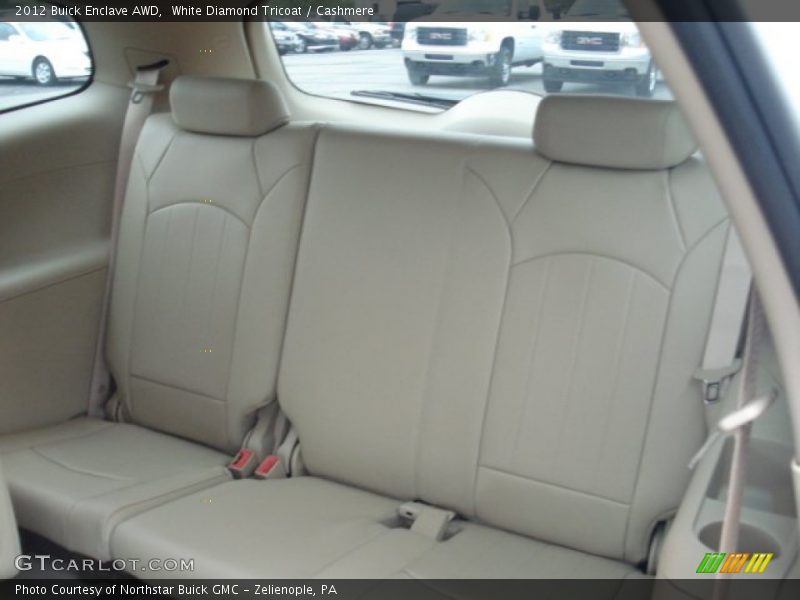 White Diamond Tricoat / Cashmere 2012 Buick Enclave AWD