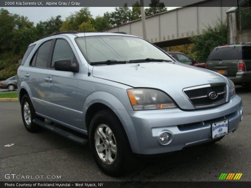 Alpine Gray / Gray 2006 Kia Sorento LX