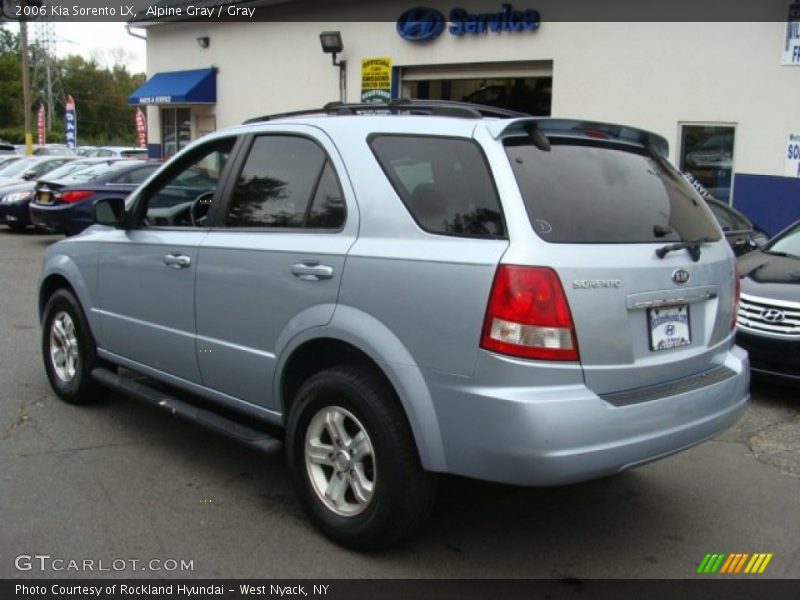 Alpine Gray / Gray 2006 Kia Sorento LX