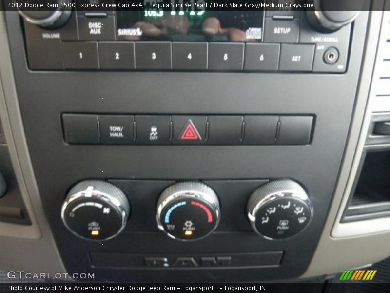 Controls of 2012 Ram 1500 Express Crew Cab 4x4