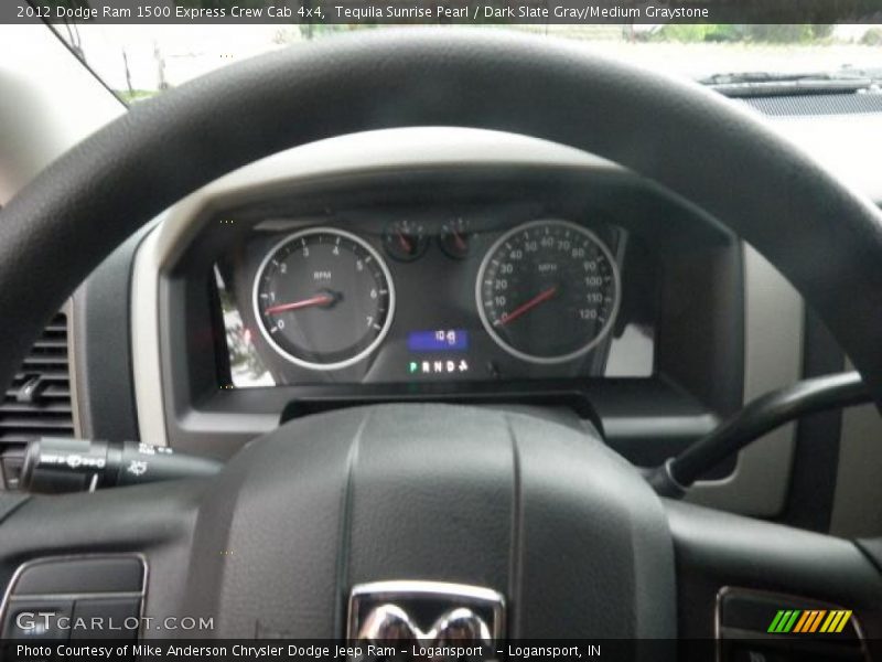 Tequila Sunrise Pearl / Dark Slate Gray/Medium Graystone 2012 Dodge Ram 1500 Express Crew Cab 4x4