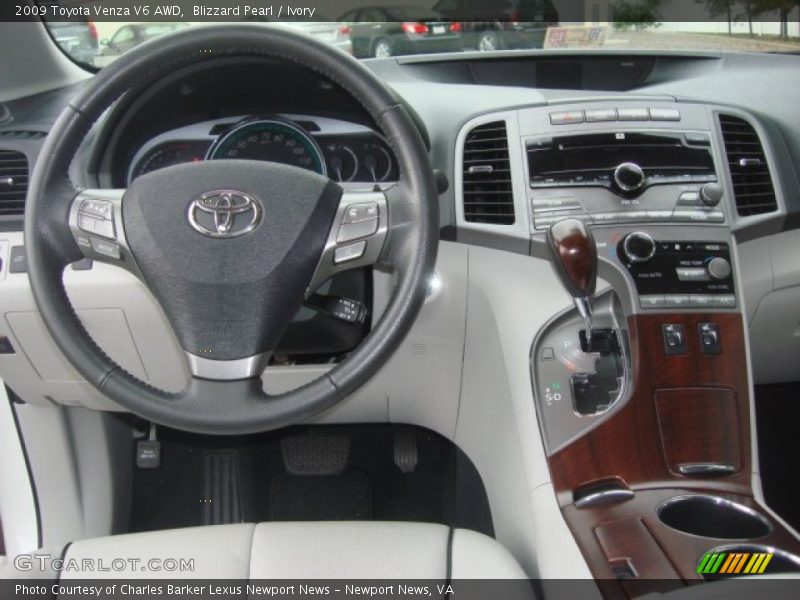 Blizzard Pearl / Ivory 2009 Toyota Venza V6 AWD