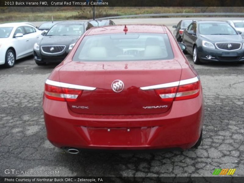 Crystal Red Tintcoat / Cashmere 2013 Buick Verano FWD