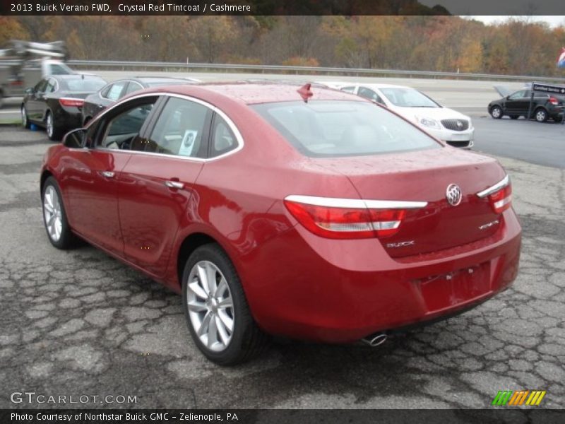 Crystal Red Tintcoat / Cashmere 2013 Buick Verano FWD