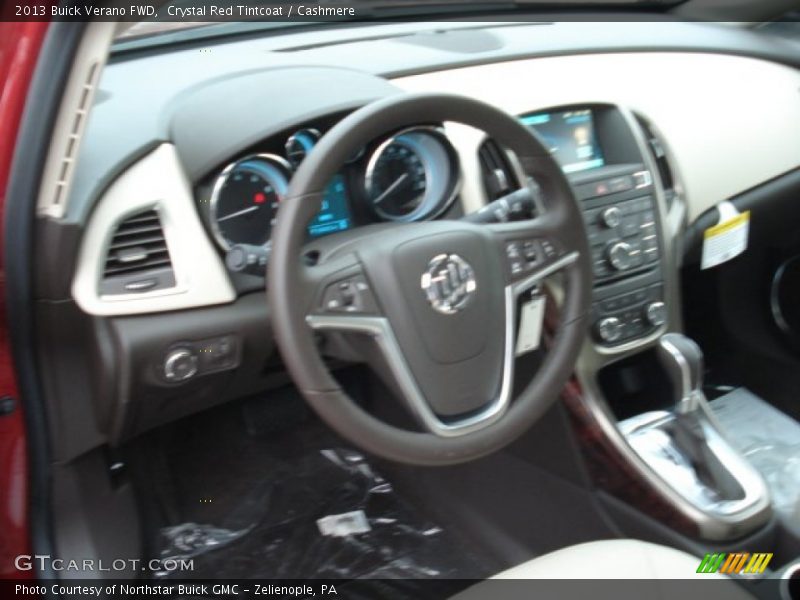 Crystal Red Tintcoat / Cashmere 2013 Buick Verano FWD