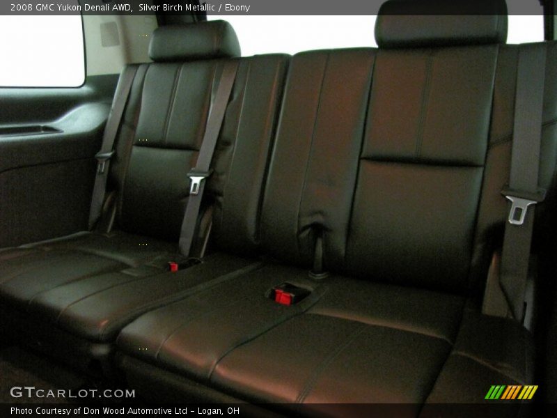 Silver Birch Metallic / Ebony 2008 GMC Yukon Denali AWD