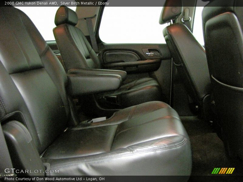 Silver Birch Metallic / Ebony 2008 GMC Yukon Denali AWD