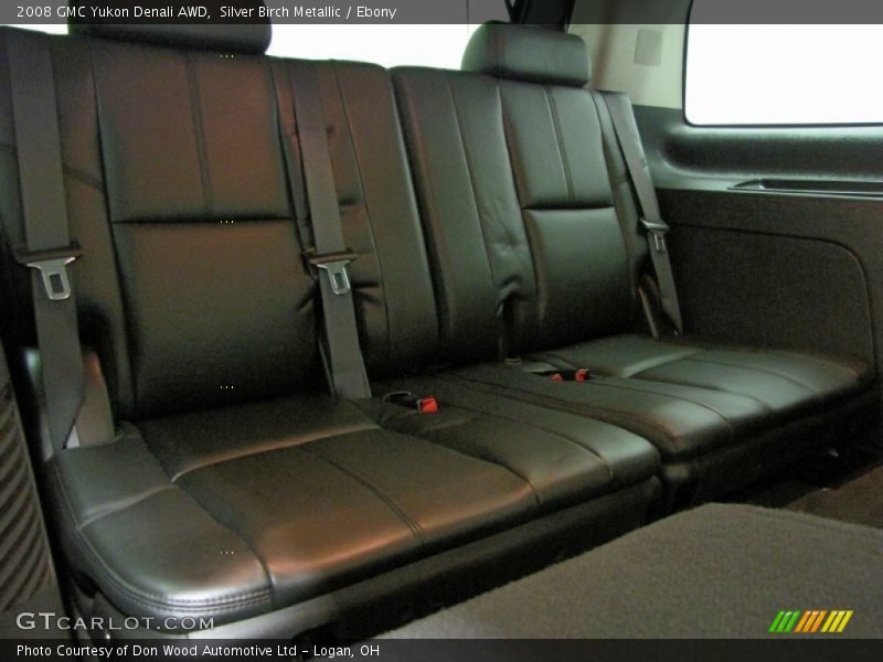 Silver Birch Metallic / Ebony 2008 GMC Yukon Denali AWD