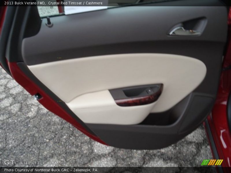 Crystal Red Tintcoat / Cashmere 2013 Buick Verano FWD