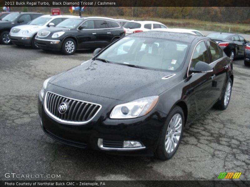 Black Diamond Tricoat / Cashmere 2013 Buick Regal Turbo