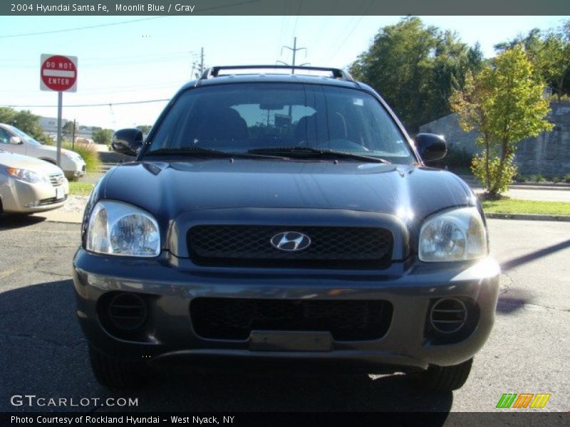 Moonlit Blue / Gray 2004 Hyundai Santa Fe