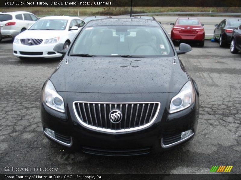 Black Diamond Tricoat / Cashmere 2013 Buick Regal Turbo