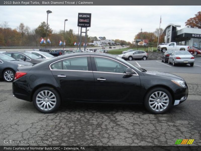 Black Diamond Tricoat / Cashmere 2013 Buick Regal Turbo