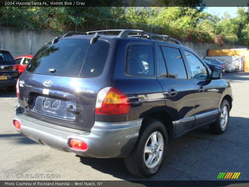 Moonlit Blue / Gray 2004 Hyundai Santa Fe