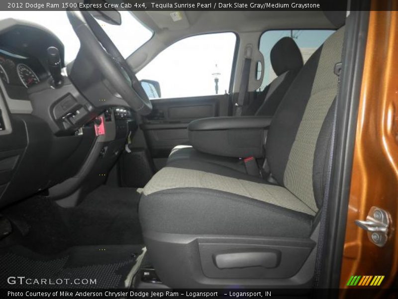 Tequila Sunrise Pearl / Dark Slate Gray/Medium Graystone 2012 Dodge Ram 1500 Express Crew Cab 4x4
