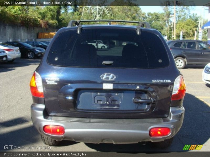Moonlit Blue / Gray 2004 Hyundai Santa Fe