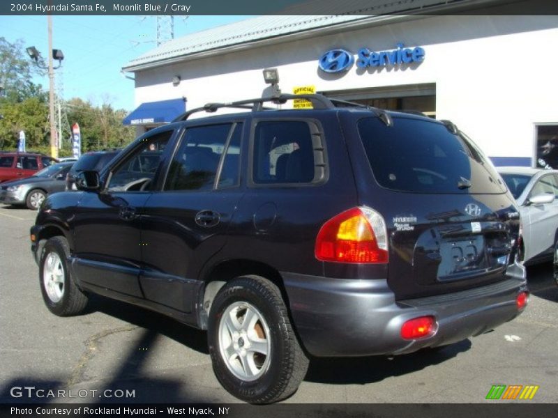 Moonlit Blue / Gray 2004 Hyundai Santa Fe
