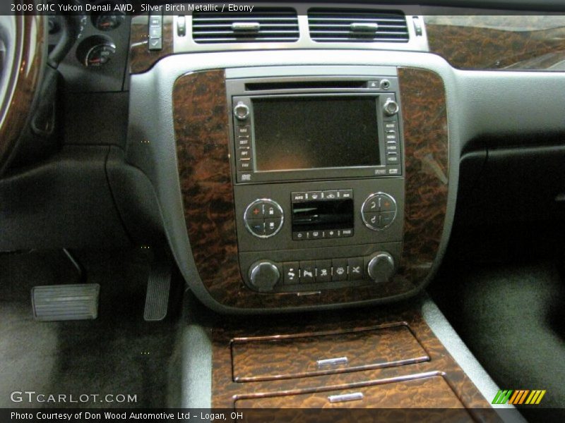 Silver Birch Metallic / Ebony 2008 GMC Yukon Denali AWD