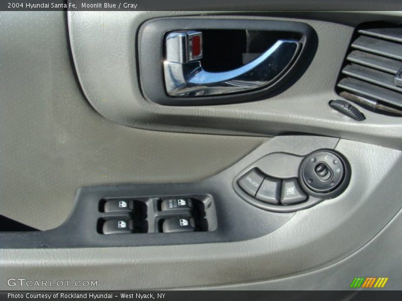 Moonlit Blue / Gray 2004 Hyundai Santa Fe