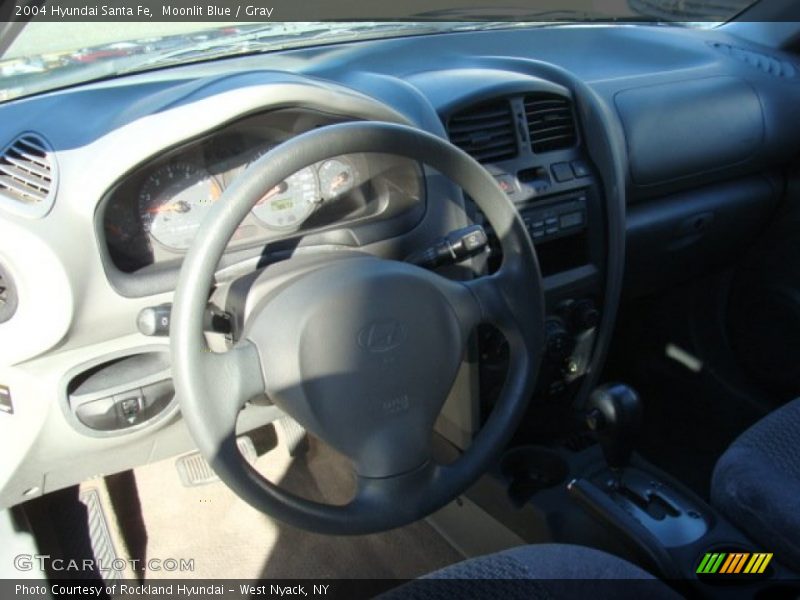 Moonlit Blue / Gray 2004 Hyundai Santa Fe