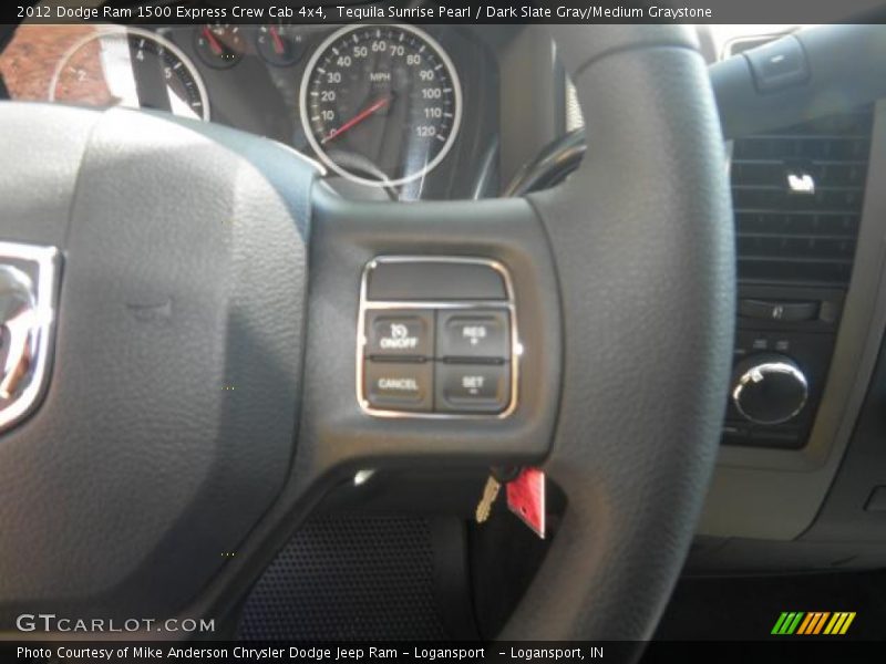 Tequila Sunrise Pearl / Dark Slate Gray/Medium Graystone 2012 Dodge Ram 1500 Express Crew Cab 4x4