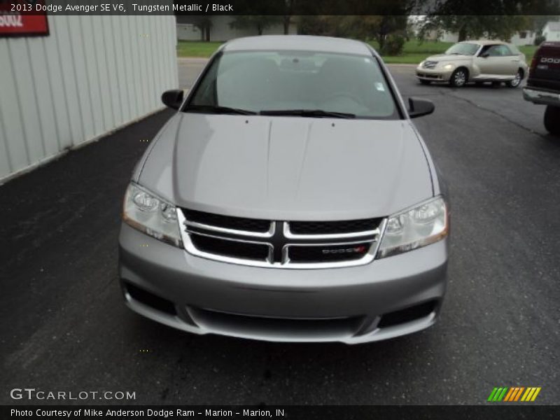 Tungsten Metallic / Black 2013 Dodge Avenger SE V6
