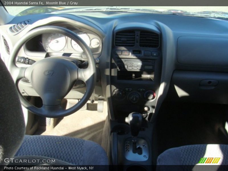 Moonlit Blue / Gray 2004 Hyundai Santa Fe