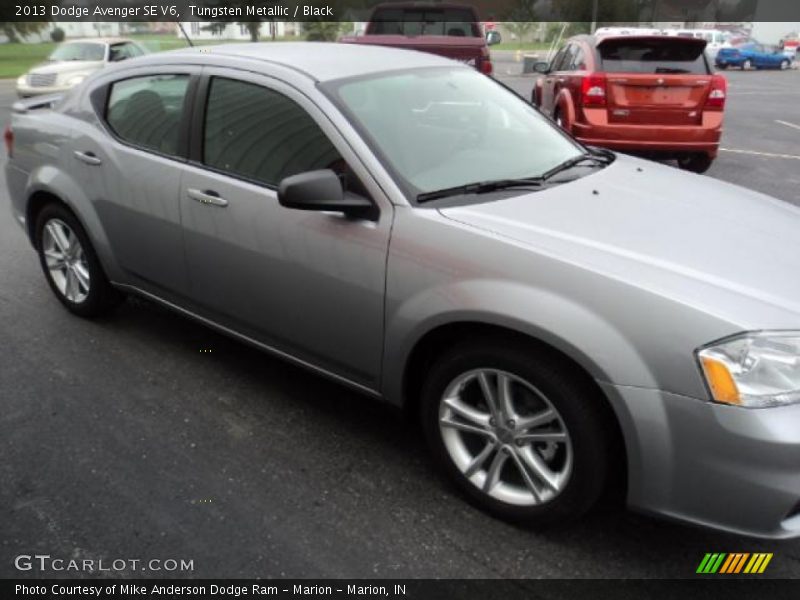 Tungsten Metallic / Black 2013 Dodge Avenger SE V6
