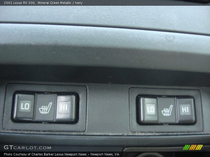 Mineral Green Metallic / Ivory 2001 Lexus RX 300