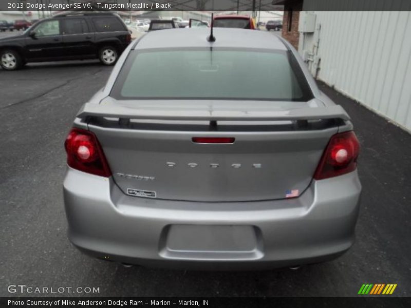 Tungsten Metallic / Black 2013 Dodge Avenger SE V6