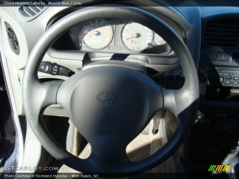Moonlit Blue / Gray 2004 Hyundai Santa Fe