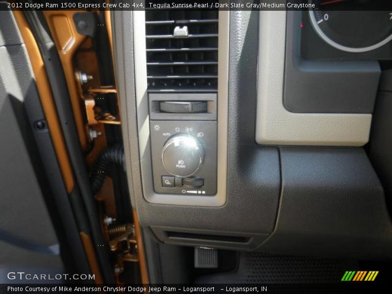 Tequila Sunrise Pearl / Dark Slate Gray/Medium Graystone 2012 Dodge Ram 1500 Express Crew Cab 4x4