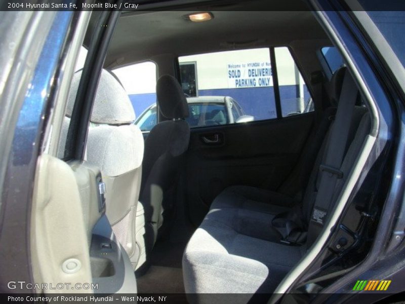 Moonlit Blue / Gray 2004 Hyundai Santa Fe