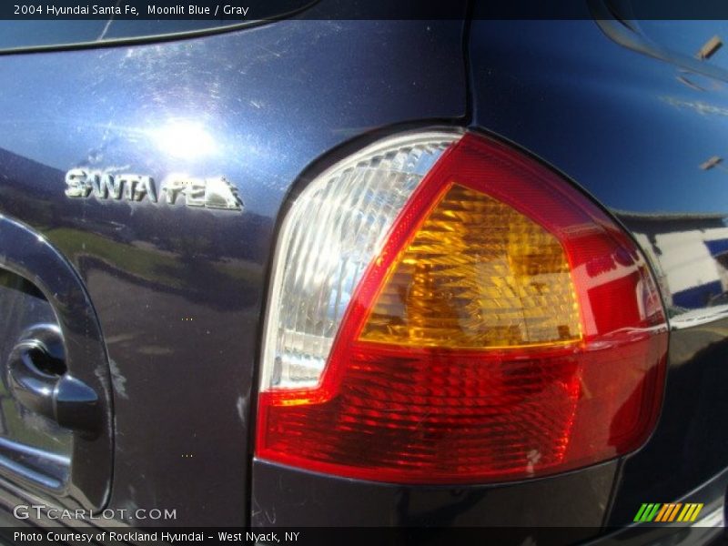 Moonlit Blue / Gray 2004 Hyundai Santa Fe