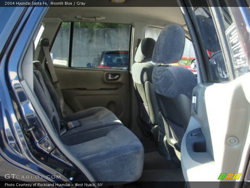 Moonlit Blue / Gray 2004 Hyundai Santa Fe