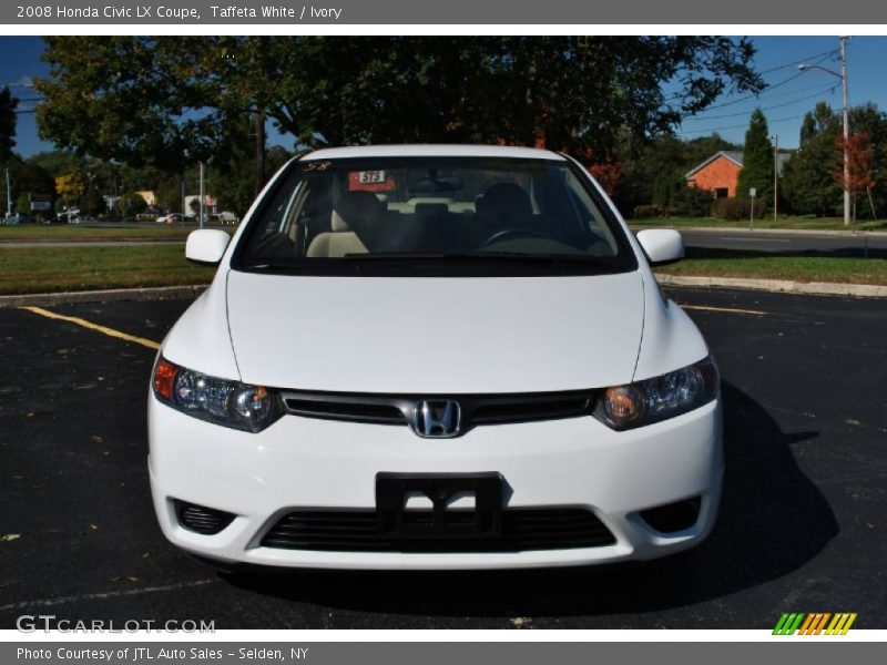 Taffeta White / Ivory 2008 Honda Civic LX Coupe