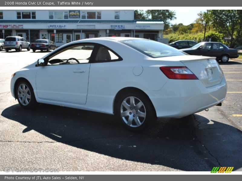 Taffeta White / Ivory 2008 Honda Civic LX Coupe