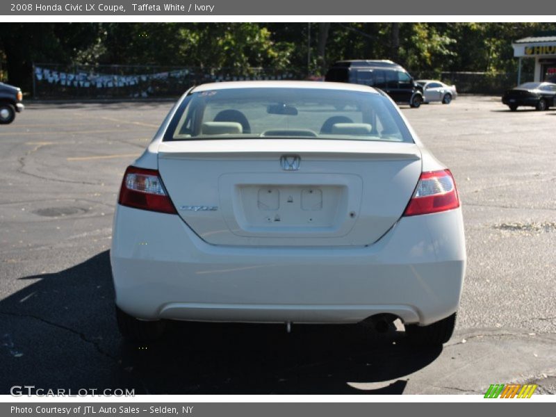 Taffeta White / Ivory 2008 Honda Civic LX Coupe
