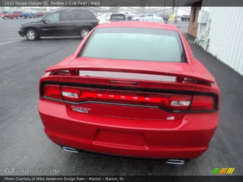 Redline 3 Coat Pearl / Black 2013 Dodge Charger SE
