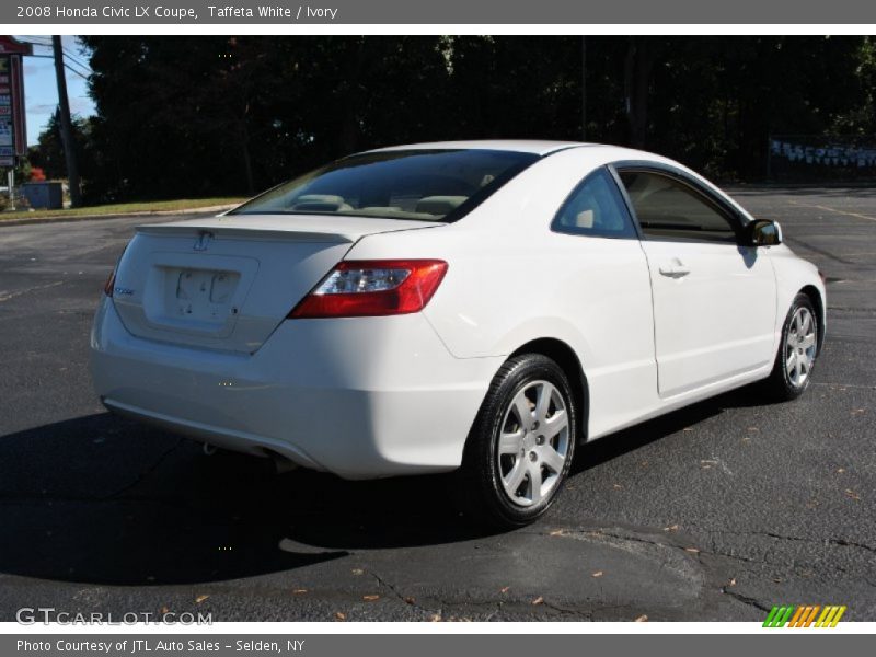 Taffeta White / Ivory 2008 Honda Civic LX Coupe