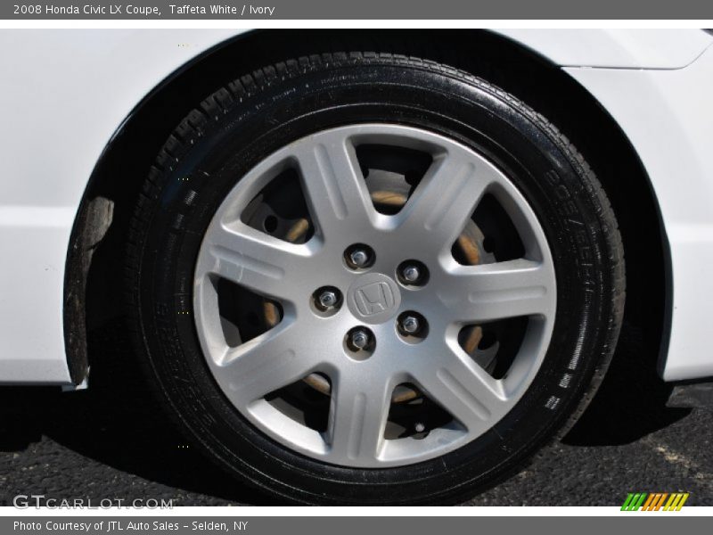 Taffeta White / Ivory 2008 Honda Civic LX Coupe