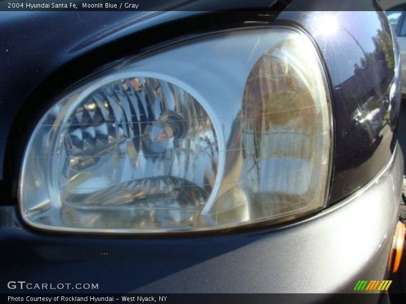 Moonlit Blue / Gray 2004 Hyundai Santa Fe